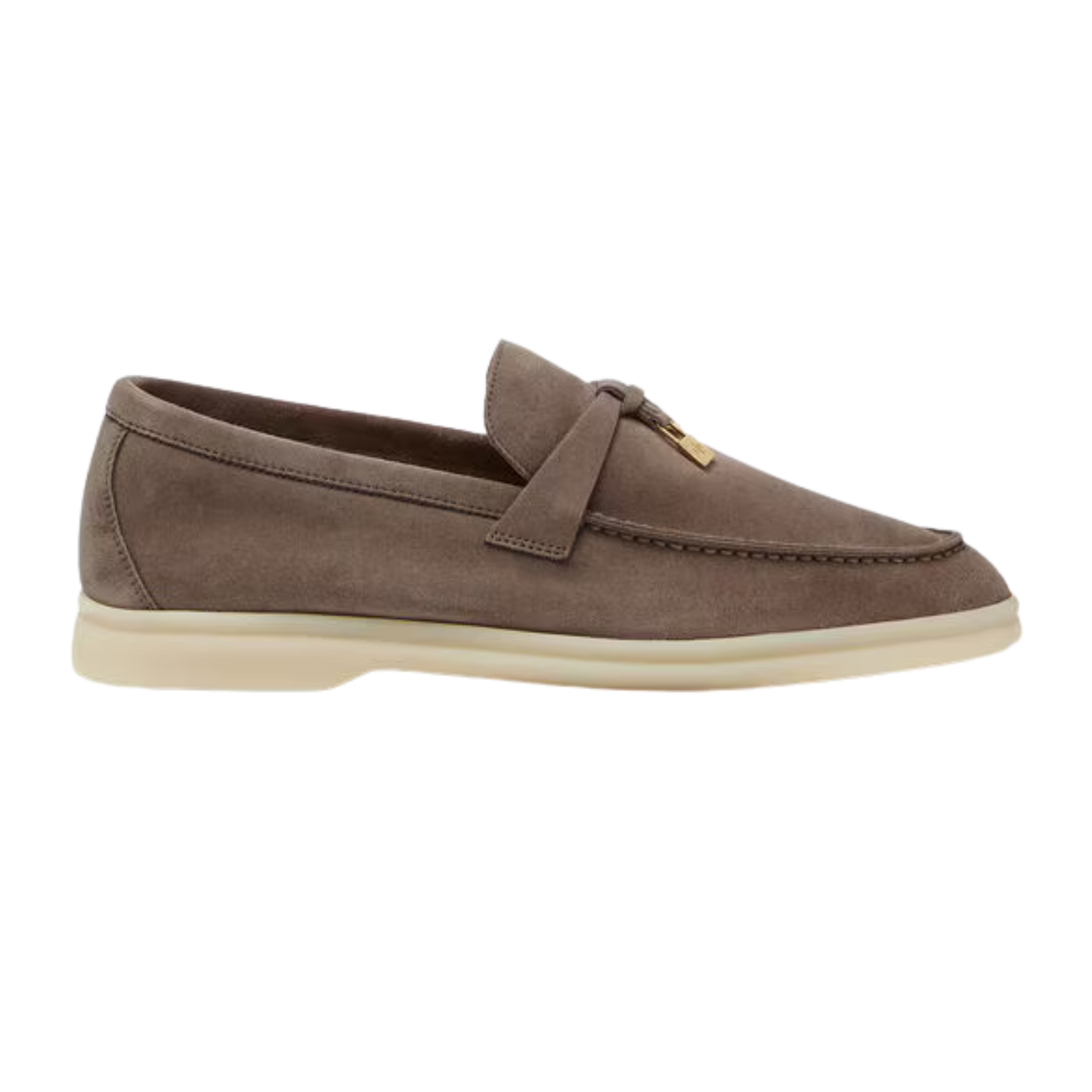 <tc>Loro Piana</tc> حذاء لوفرز صيفي للنساء من تشارمز ووك (جلد سويدي)