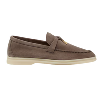 <tc>Loro Piana</tc> حذاء لوفرز صيفي للنساء من تشارمز ووك (جلد سويدي)