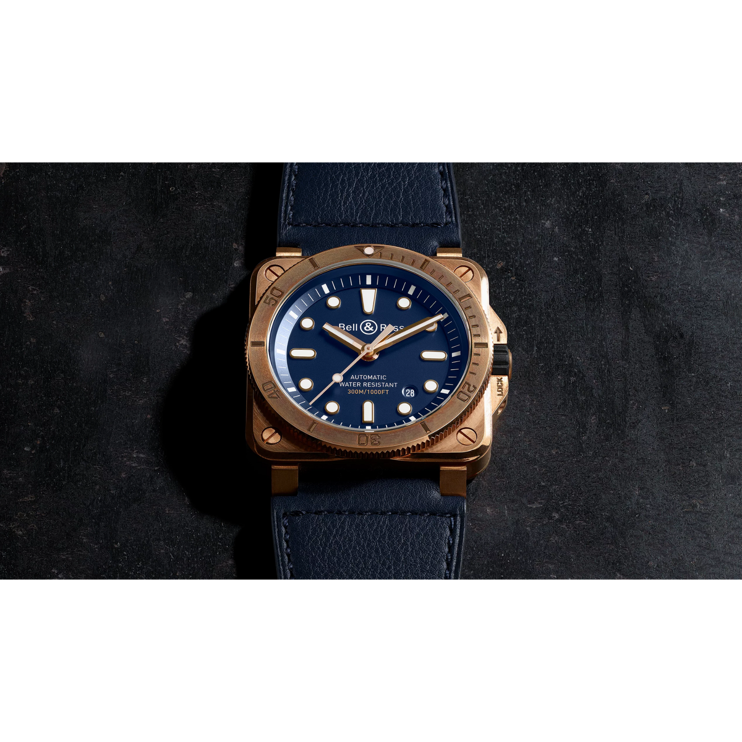 Bell & Ross BR 03-92 DIVER BRONZE NAVY BLAU
