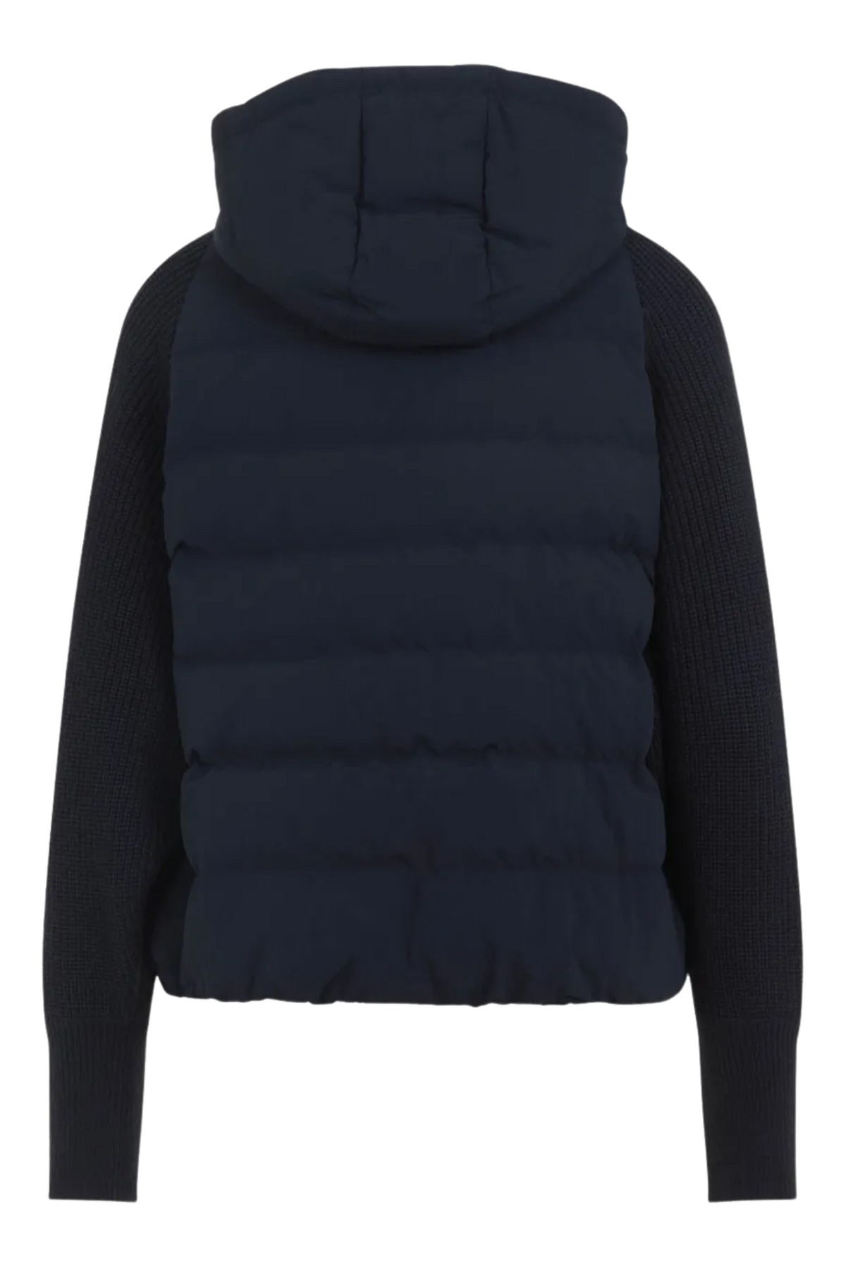 Brunello Cucinelli 女士连帽针织袖羽绒夹克