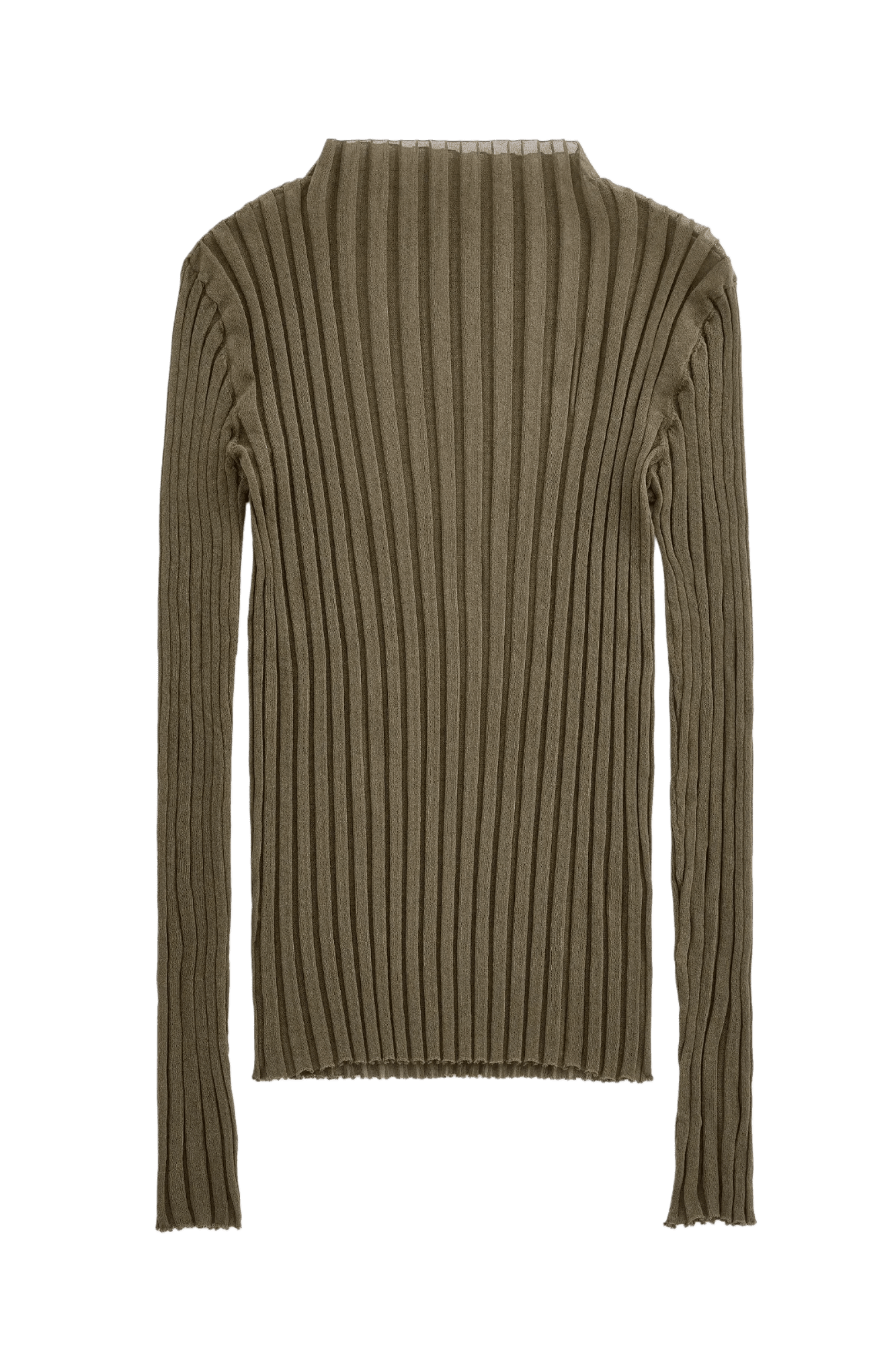<tc>Arket</tc> Haut côtelé transparent pour femme