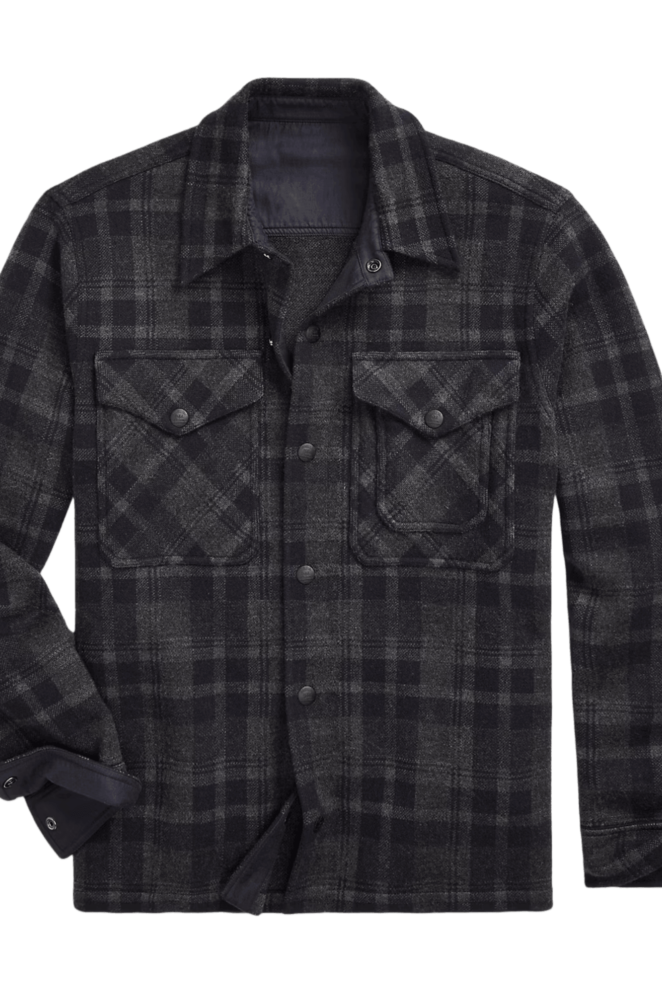 <tc>Ralph Lauren</tc> Suéter de trabajo de lana a cuadros para hombre