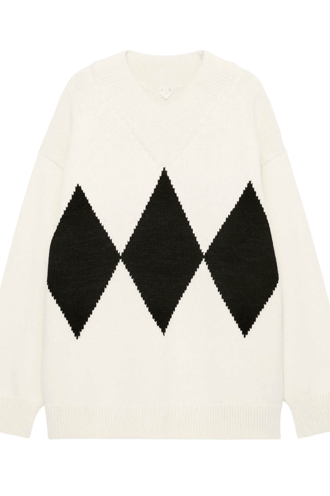 <tc>Arket</tc> Jersey holgado de lana y algodón para mujer