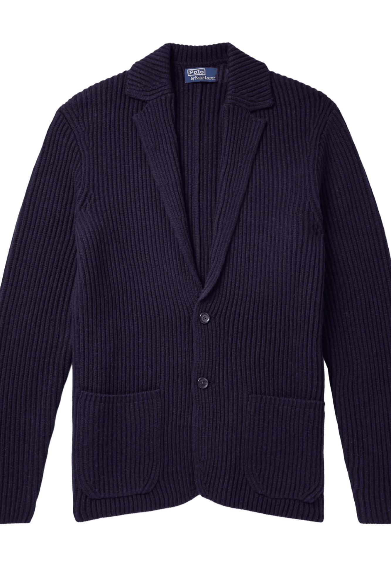 <tc>Ralph Lauren</tc> Cárdigan tipo blazer de mezcla de lana para hombre