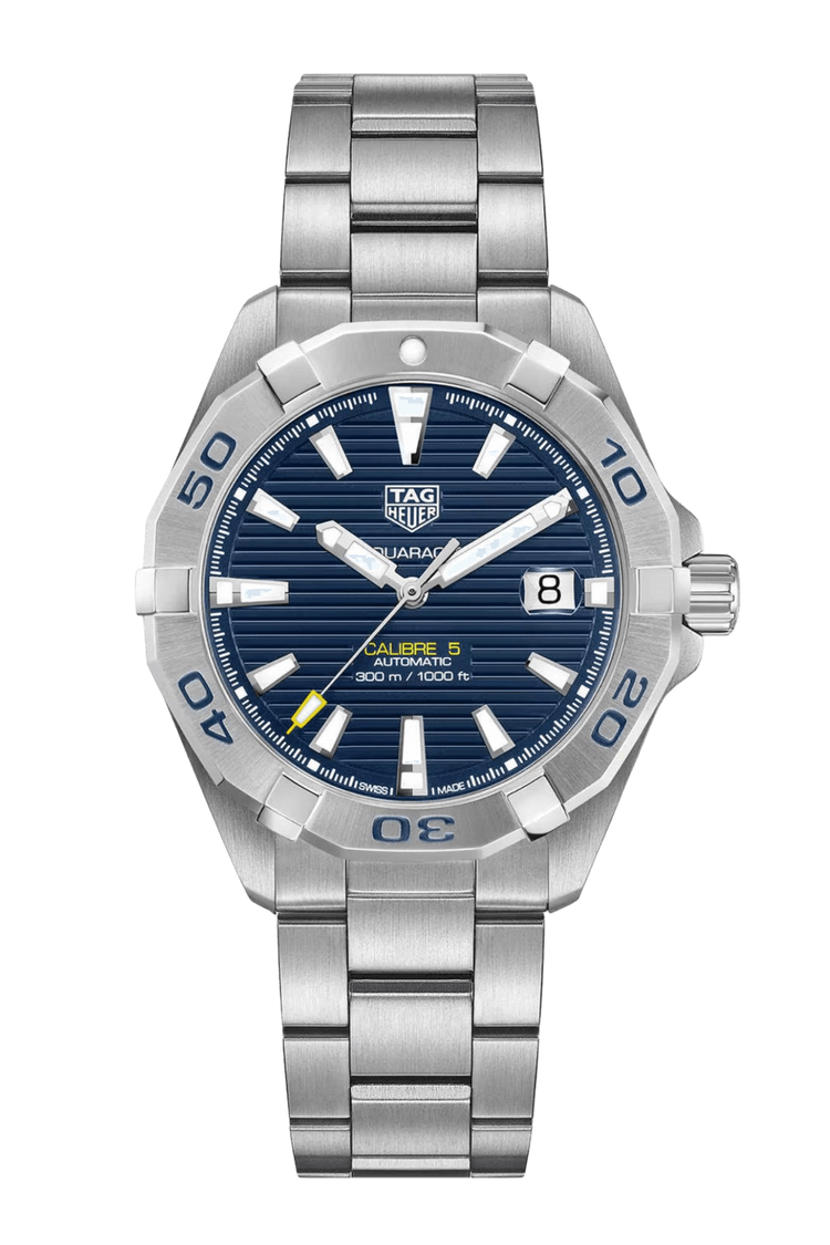 <tc>TAG Heuer</tc> Aquaracer Calibre 5 41毫米男式腕錶