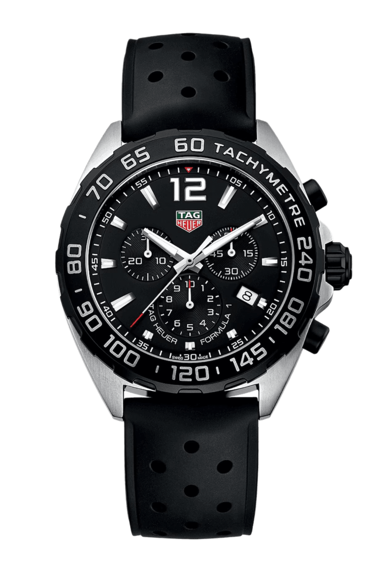 <tc>TAG Heuer</tc> Montre chronographe à quartz Formule 1 pour homme, 43 mm