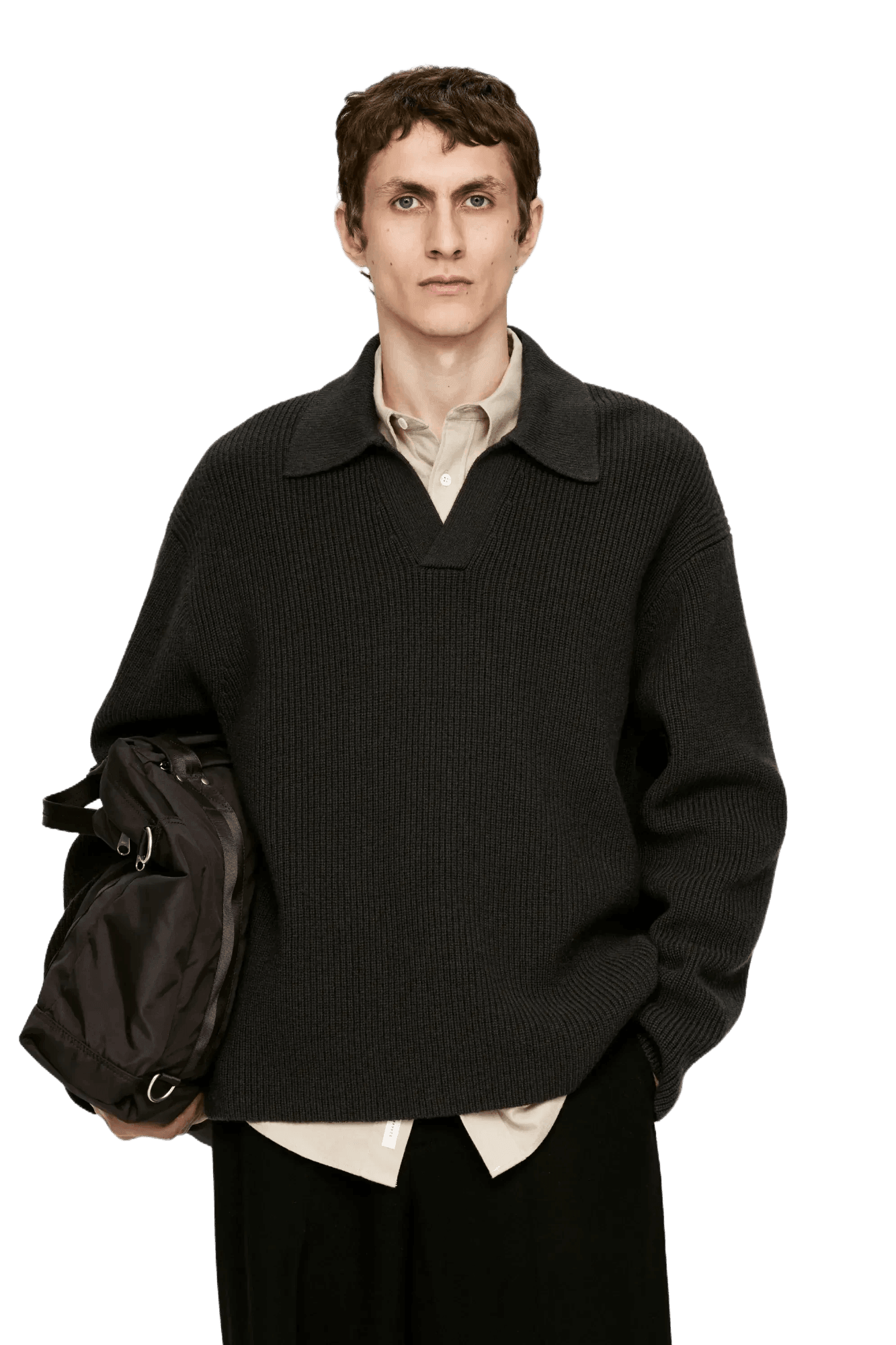 <tc>Arket</tc> Jersey tipo polo de punto para hombre