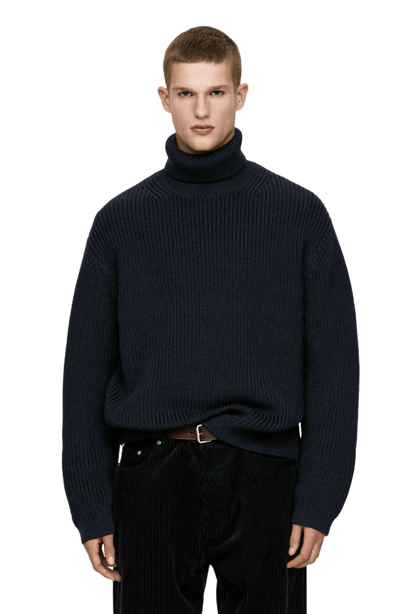 <tc>Arket</tc> Suéter de cuello alto de lana gruesa para hombre