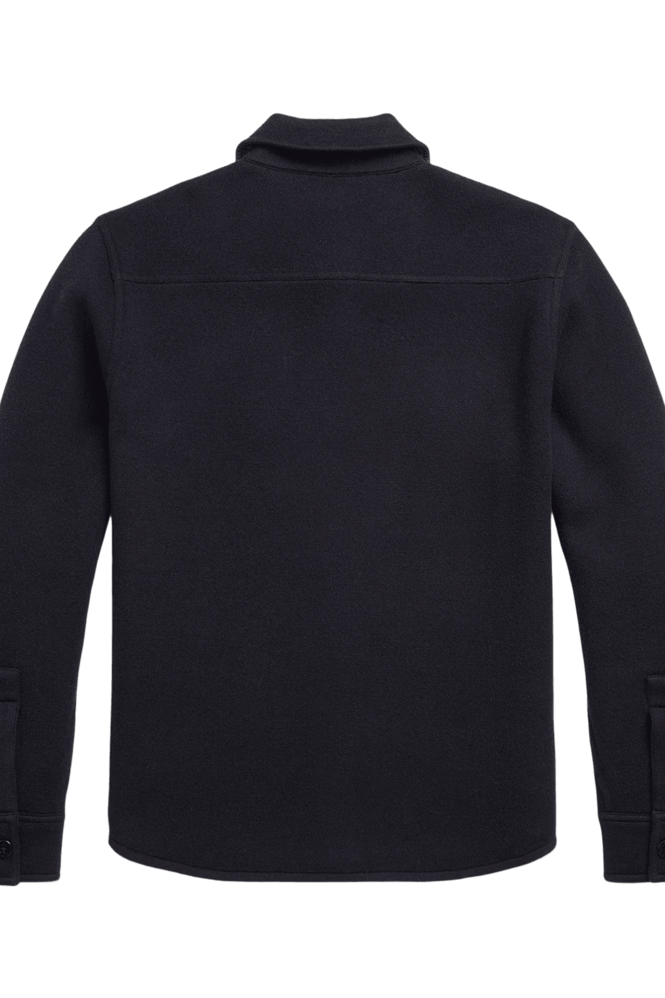 Ralph Lauren メンズ バーズアイ柄ジャカードウールワークシャツセーター