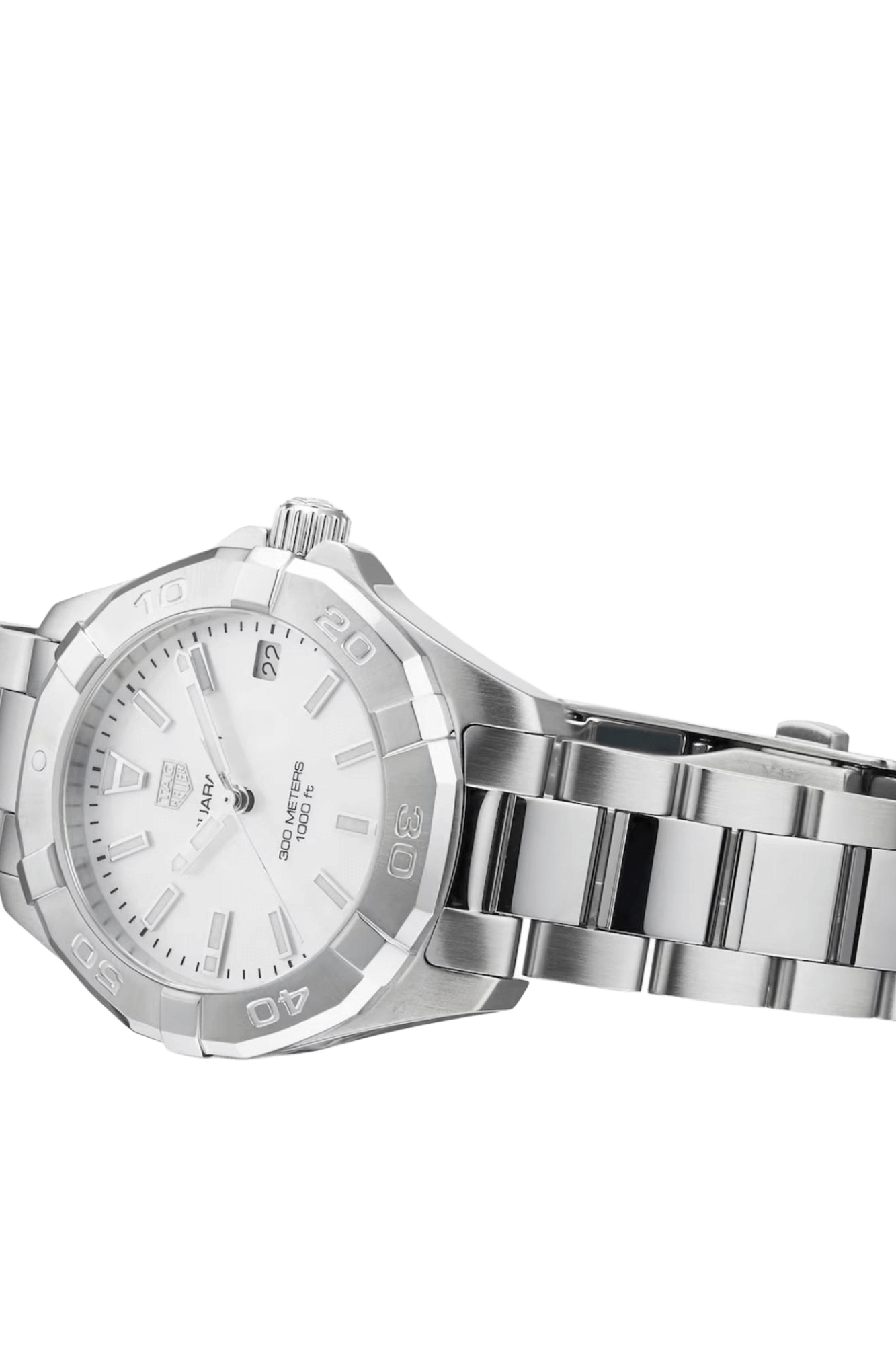 <tc>TAG Heuer</tc> Reloj de cuarzo Aquaracer 300M de 32 mm para mujer