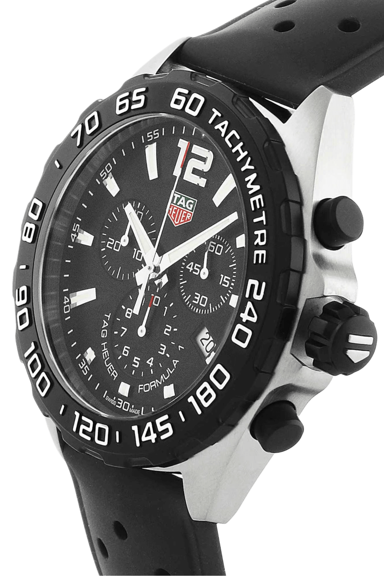 <tc>TAG Heuer</tc> Montre chronographe à quartz Formule 1 pour homme, 43 mm
