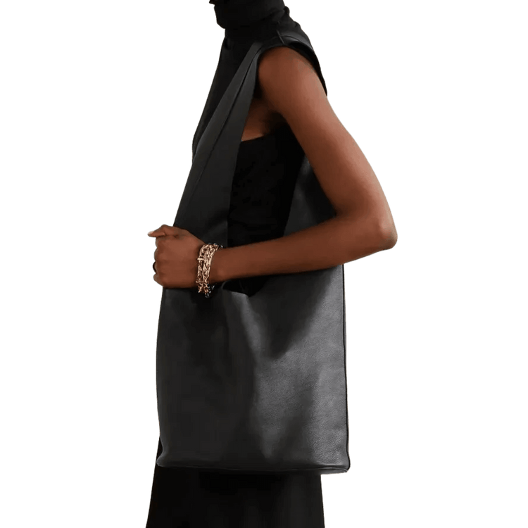 The Row Bindle Three Leather Shoulder Bag
