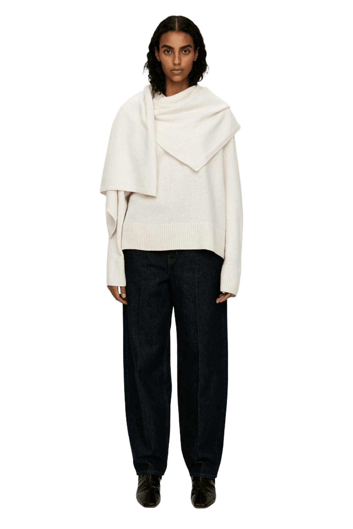 <tc>Arket</tc> 女士羊毛圍巾套衫