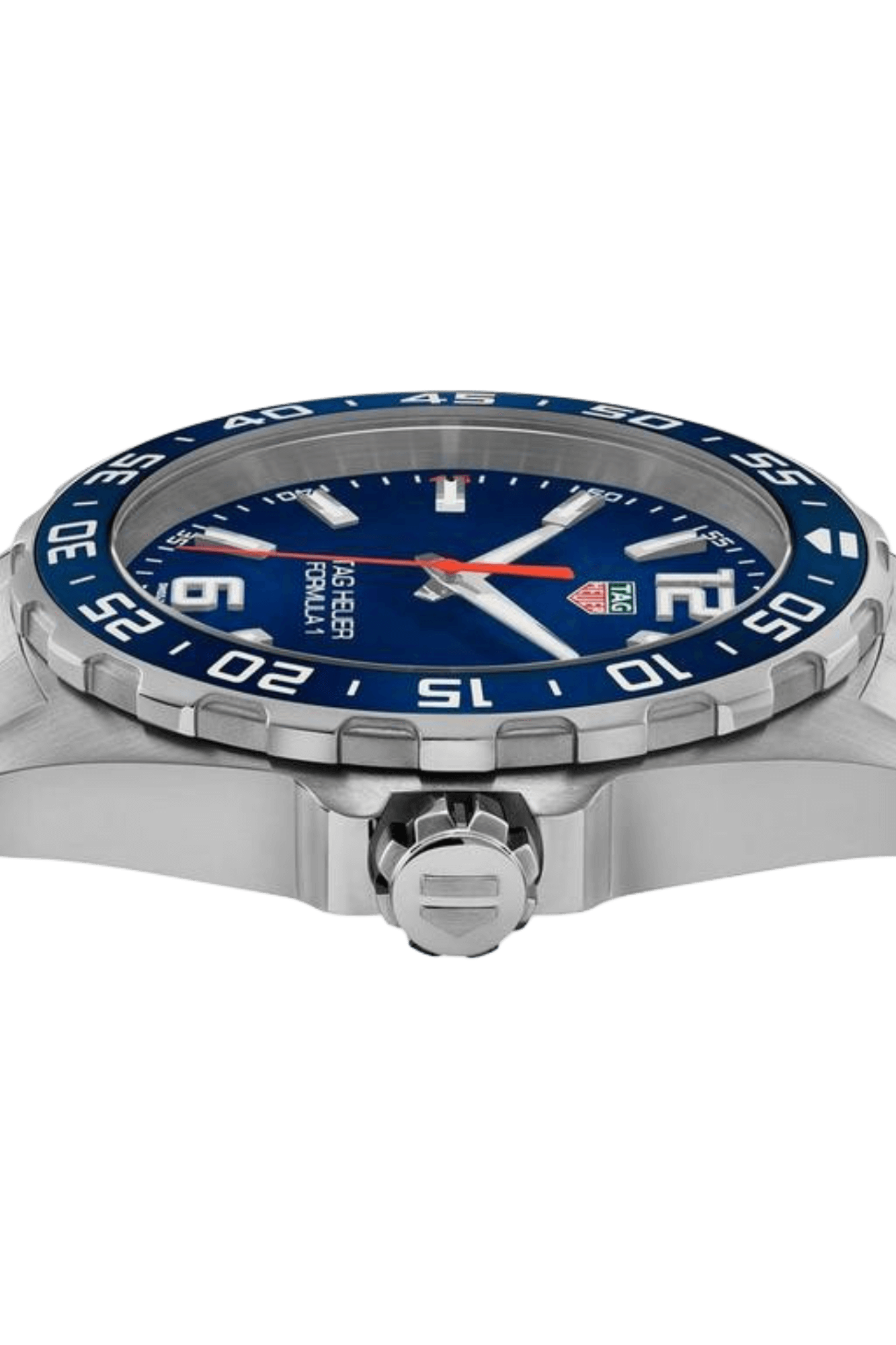 <tc>TAG Heuer</tc> Montre à quartz Formula 1 pour homme en acier bleu 43 mm