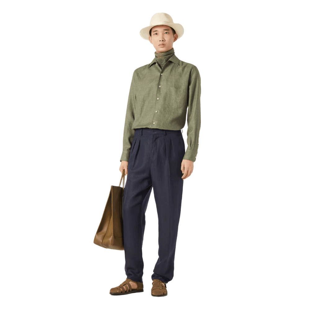 <tc>Loro Piana</tc> Camisa André para hombre