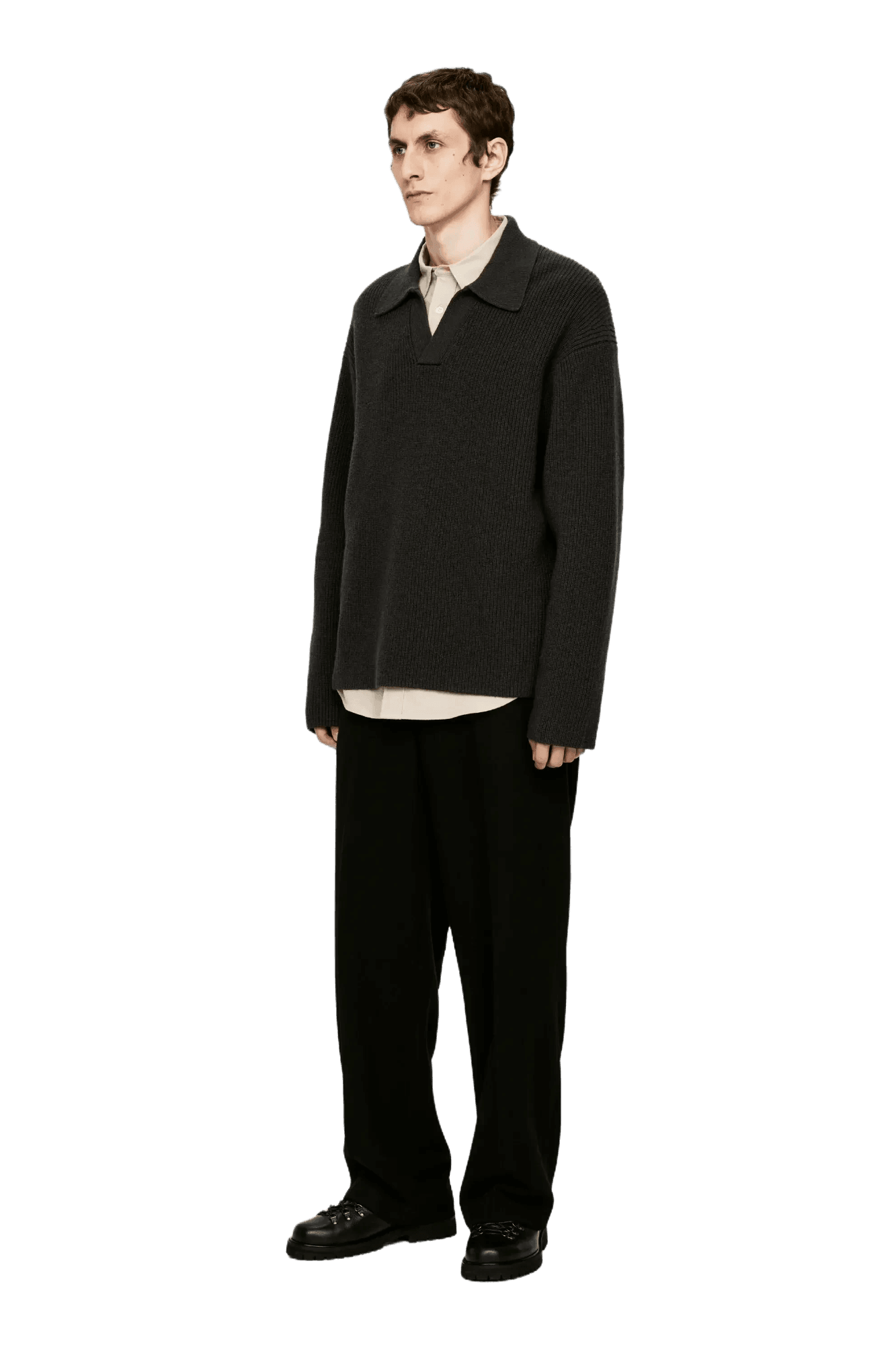 <tc>Arket</tc> Jersey tipo polo de punto para hombre