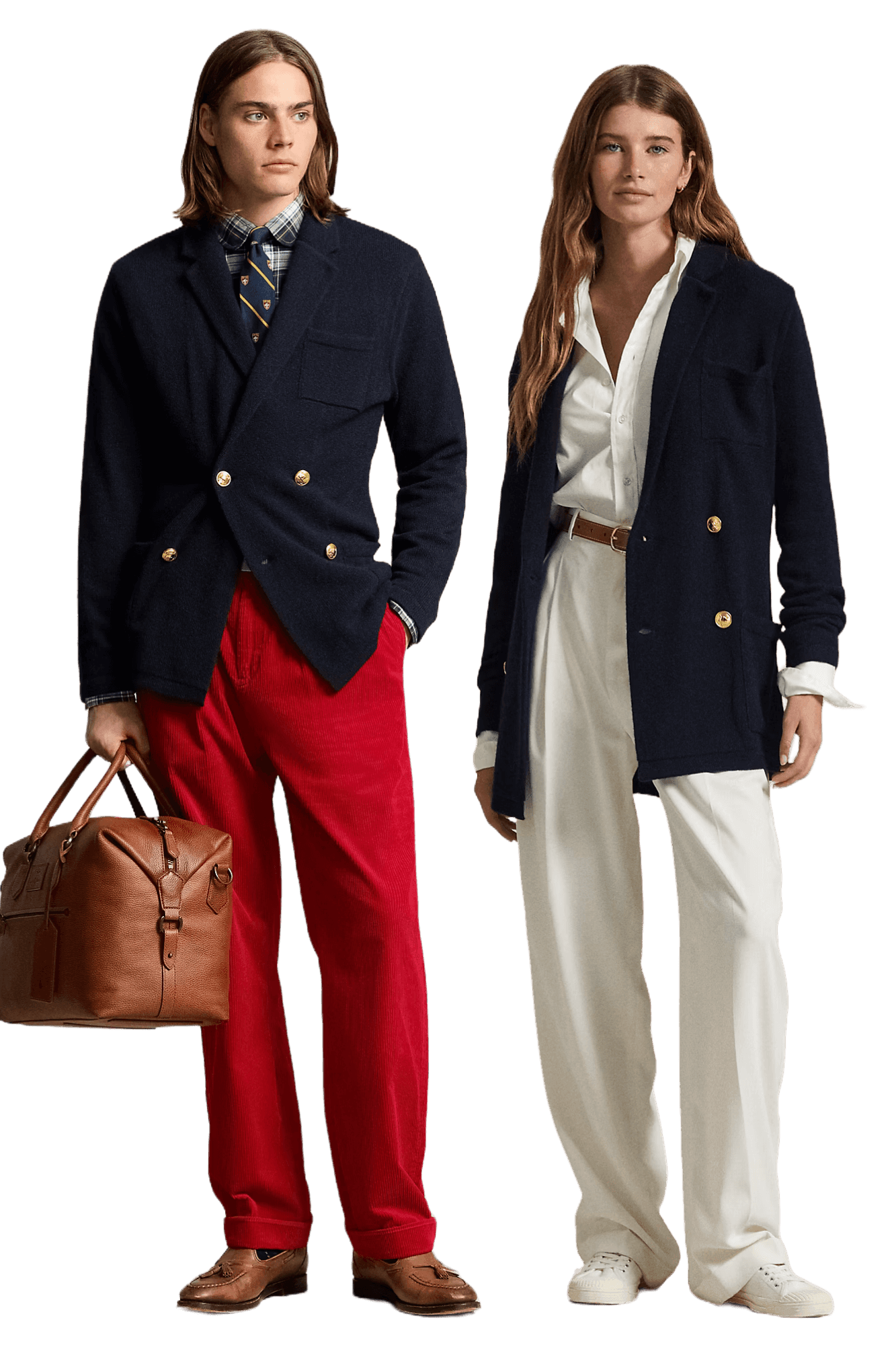 <tc>Ralph Lauren</tc> Cárdigan blazer de cachemira unisex