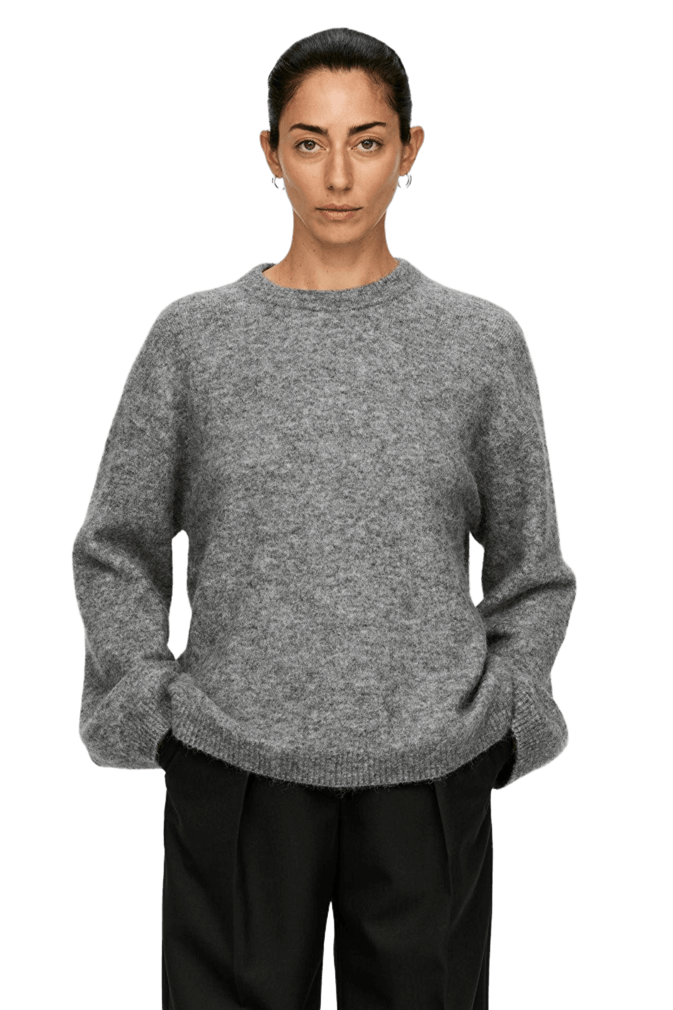 <tc>Arket</tc> Suéter de mezcla de lana y alpaca para mujer
