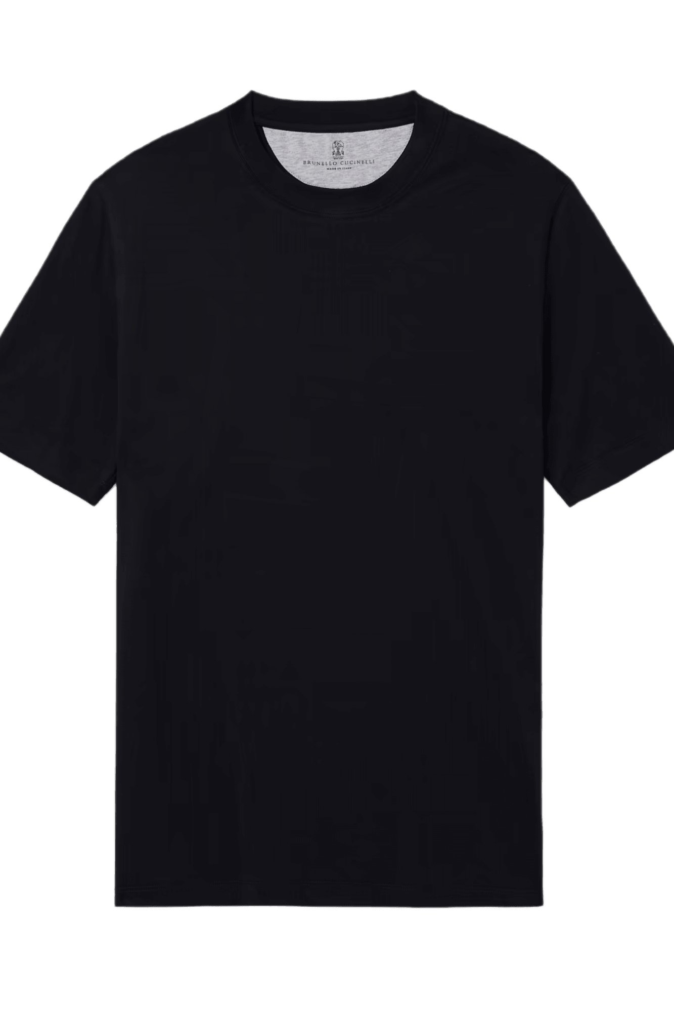 <tc>Brunello Cucinelli</tc> เสื้อยืดคอกลมผ้าคอตตอนเจอร์ซีย์สำหรับผู้ชาย