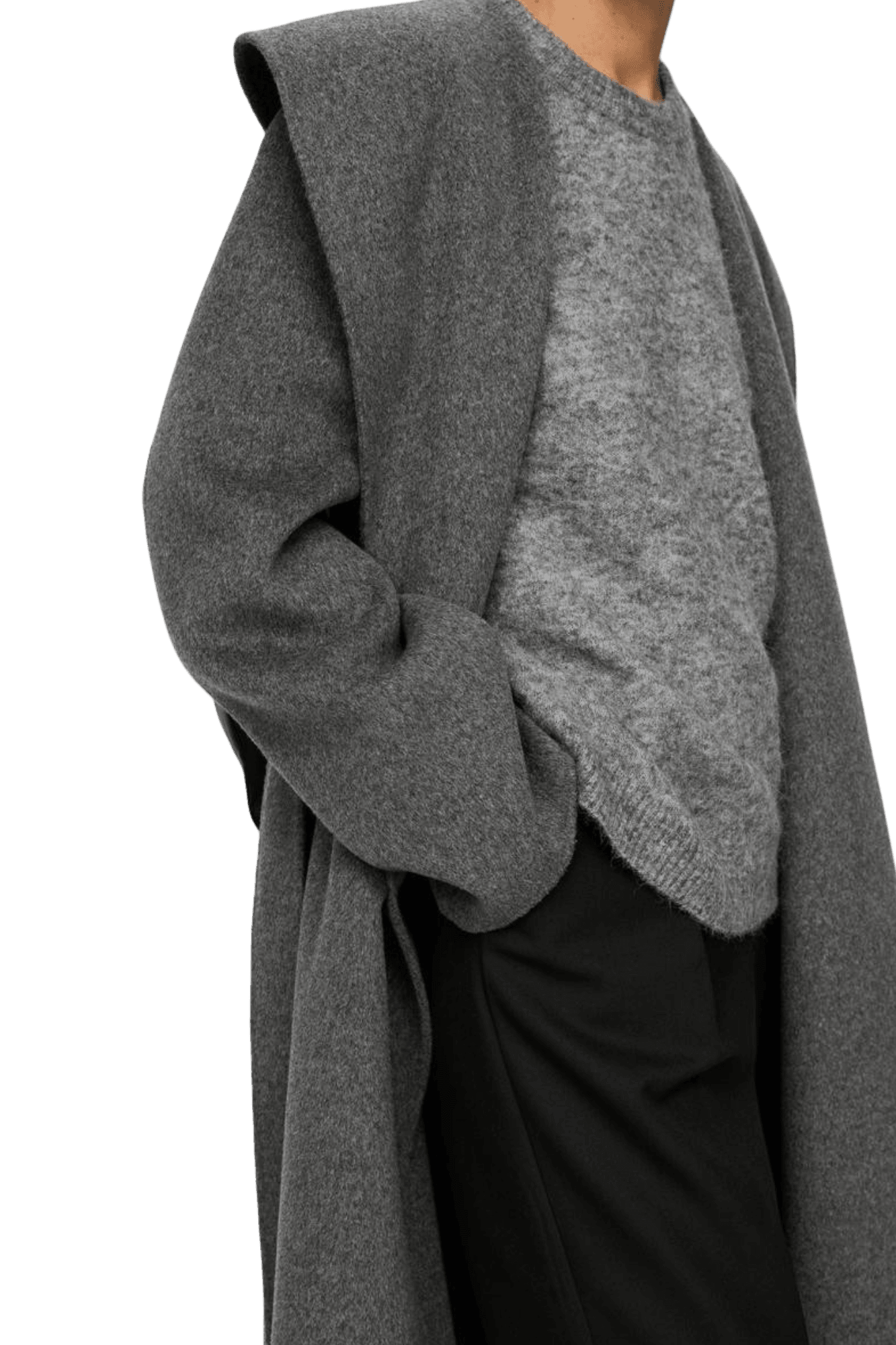 <tc>Arket</tc> Suéter de mezcla de lana y alpaca para mujer