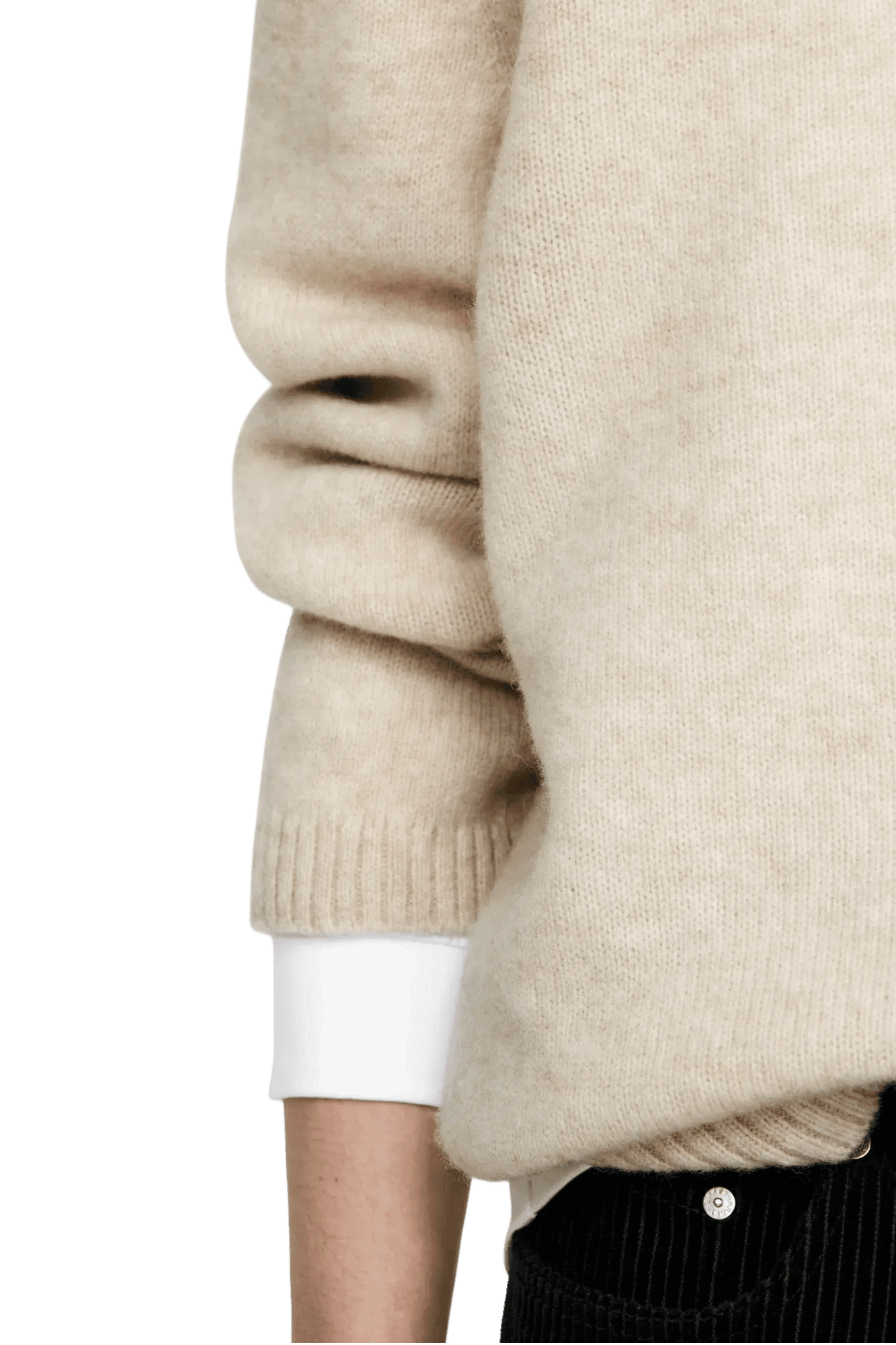 <tc>Arket</tc> Jersey de lana con cuello redondo para hombre