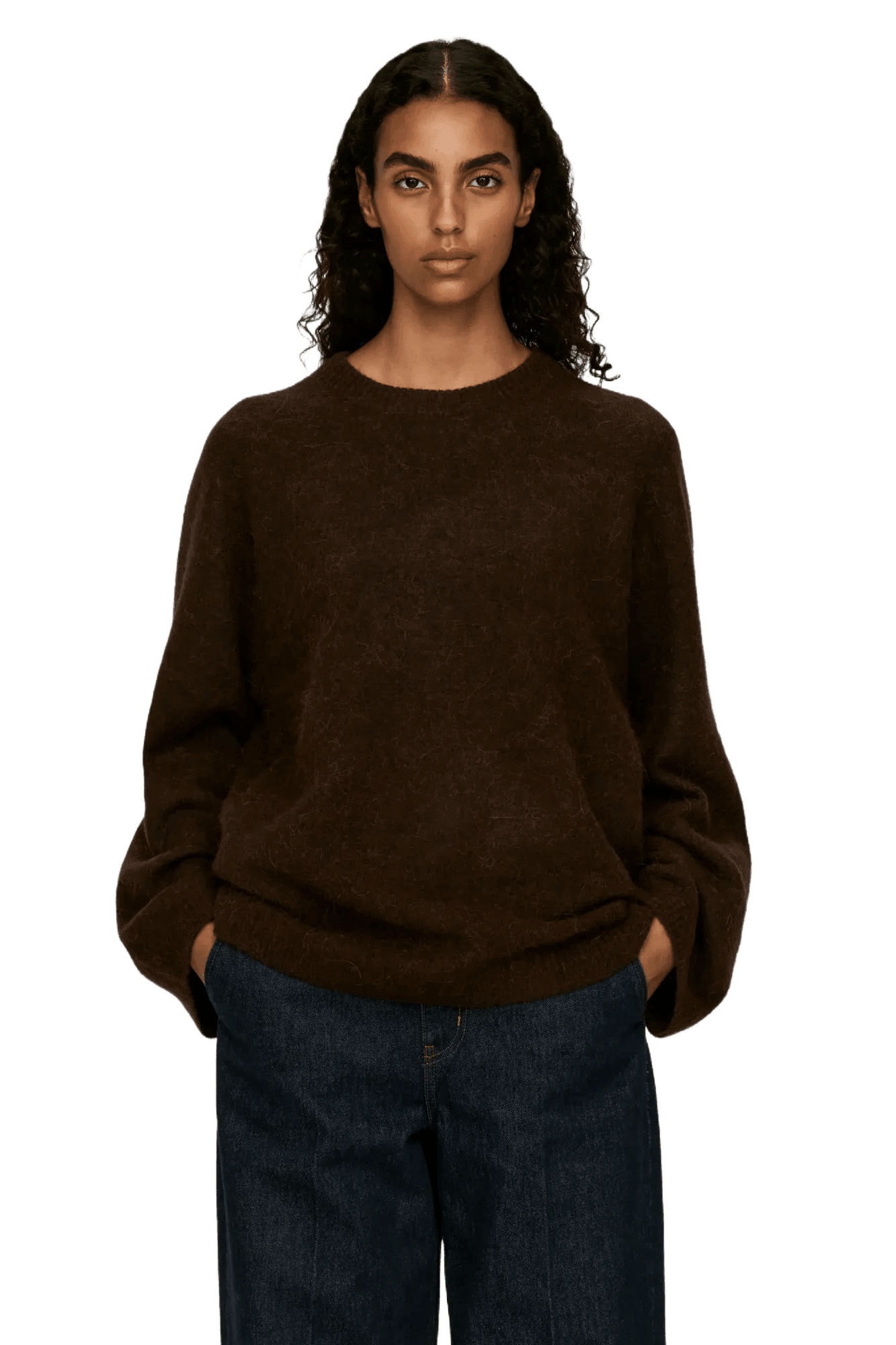 <tc>Arket</tc> Suéter de mezcla de lana y alpaca para mujer