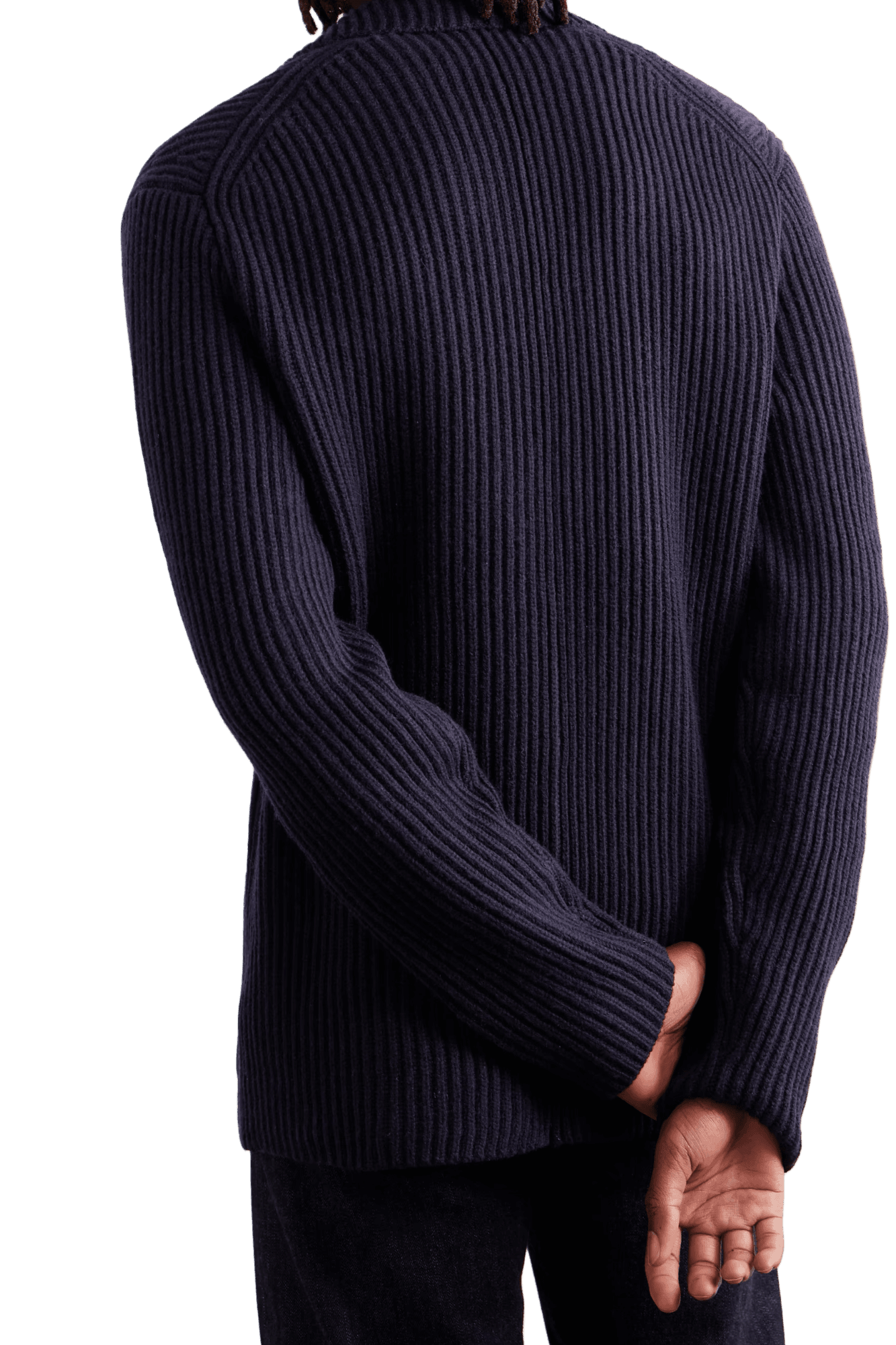 <tc>Ralph Lauren</tc> Cárdigan tipo blazer de mezcla de lana para hombre