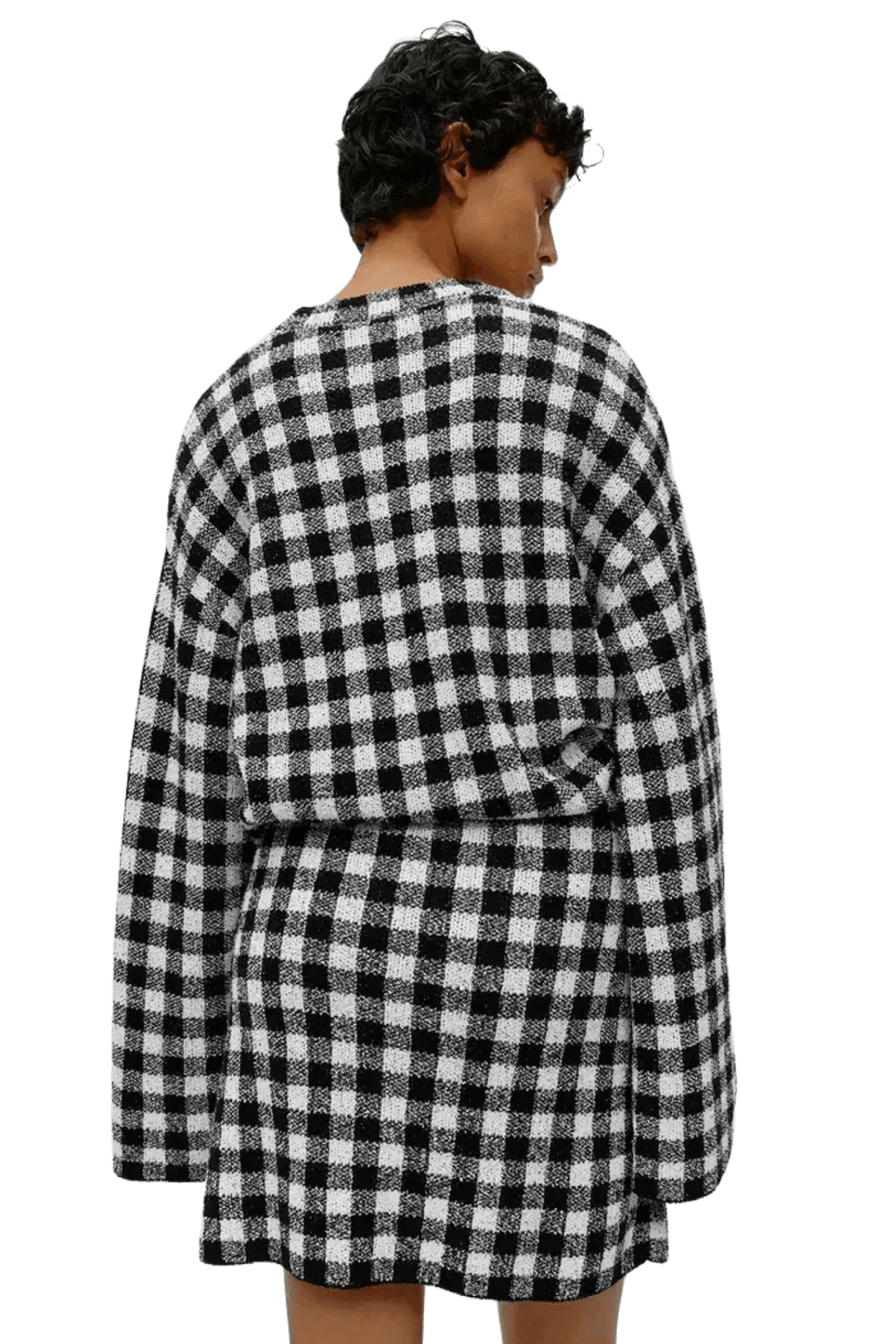 <tc>Arket</tc> Minifalda de punto jacquard para mujer