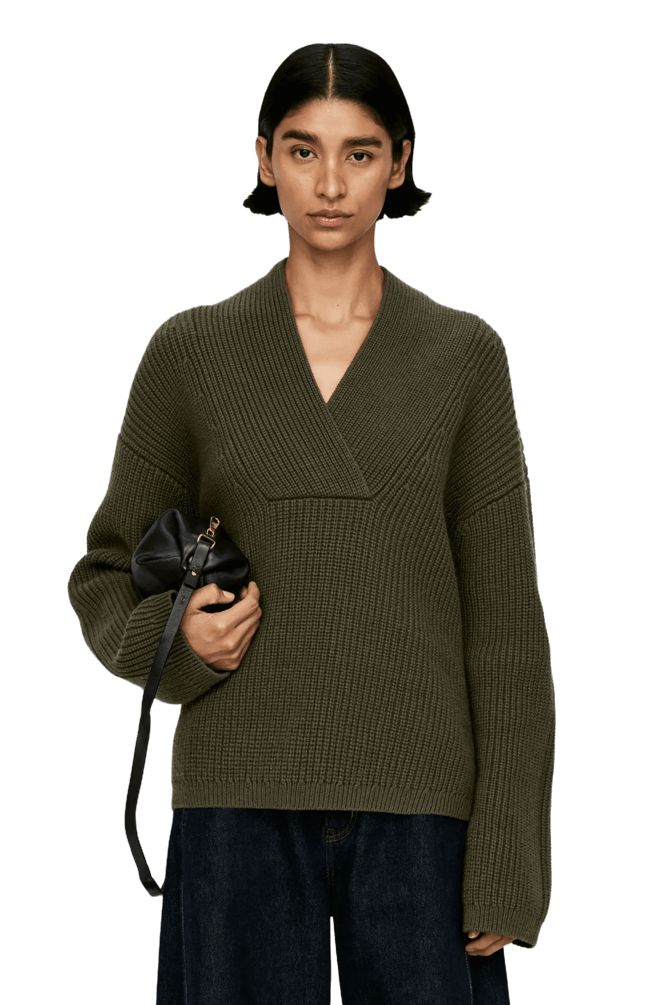 <tc>Arket</tc> Pull col châle pour femme
