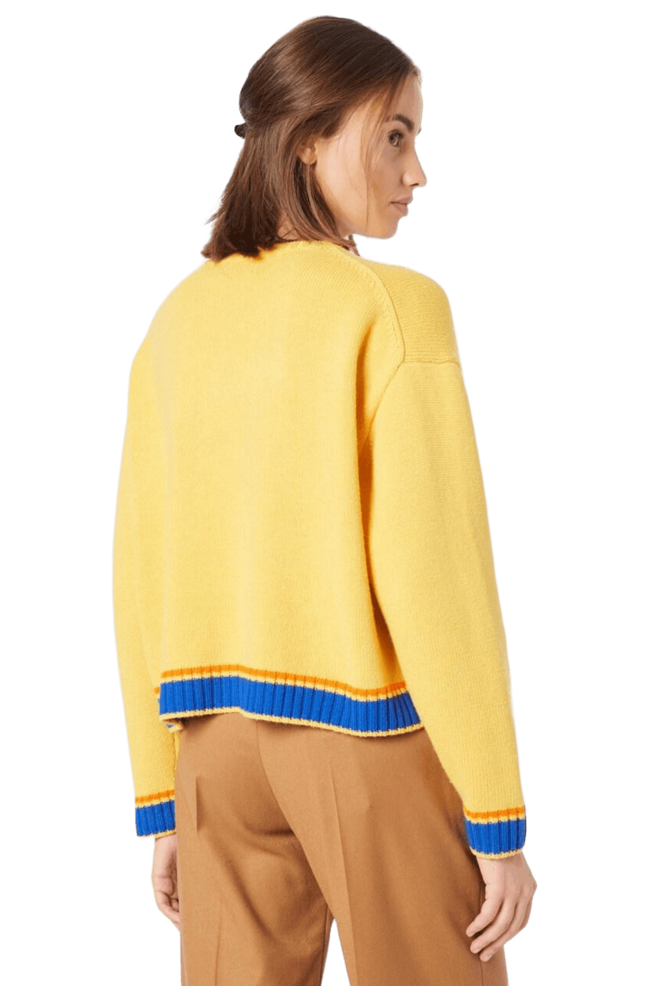 <tc>Ralph Lauren</tc> Suéter de lana de punto intarsia para mujer