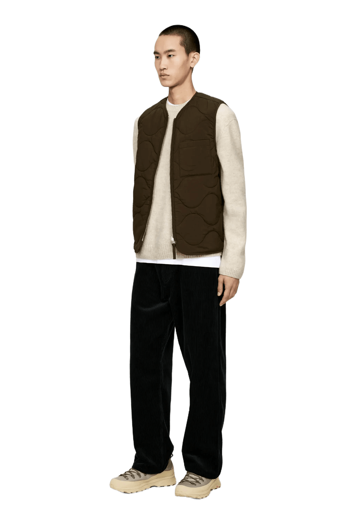 <tc>Arket</tc> Jersey de lana con cuello redondo para hombre