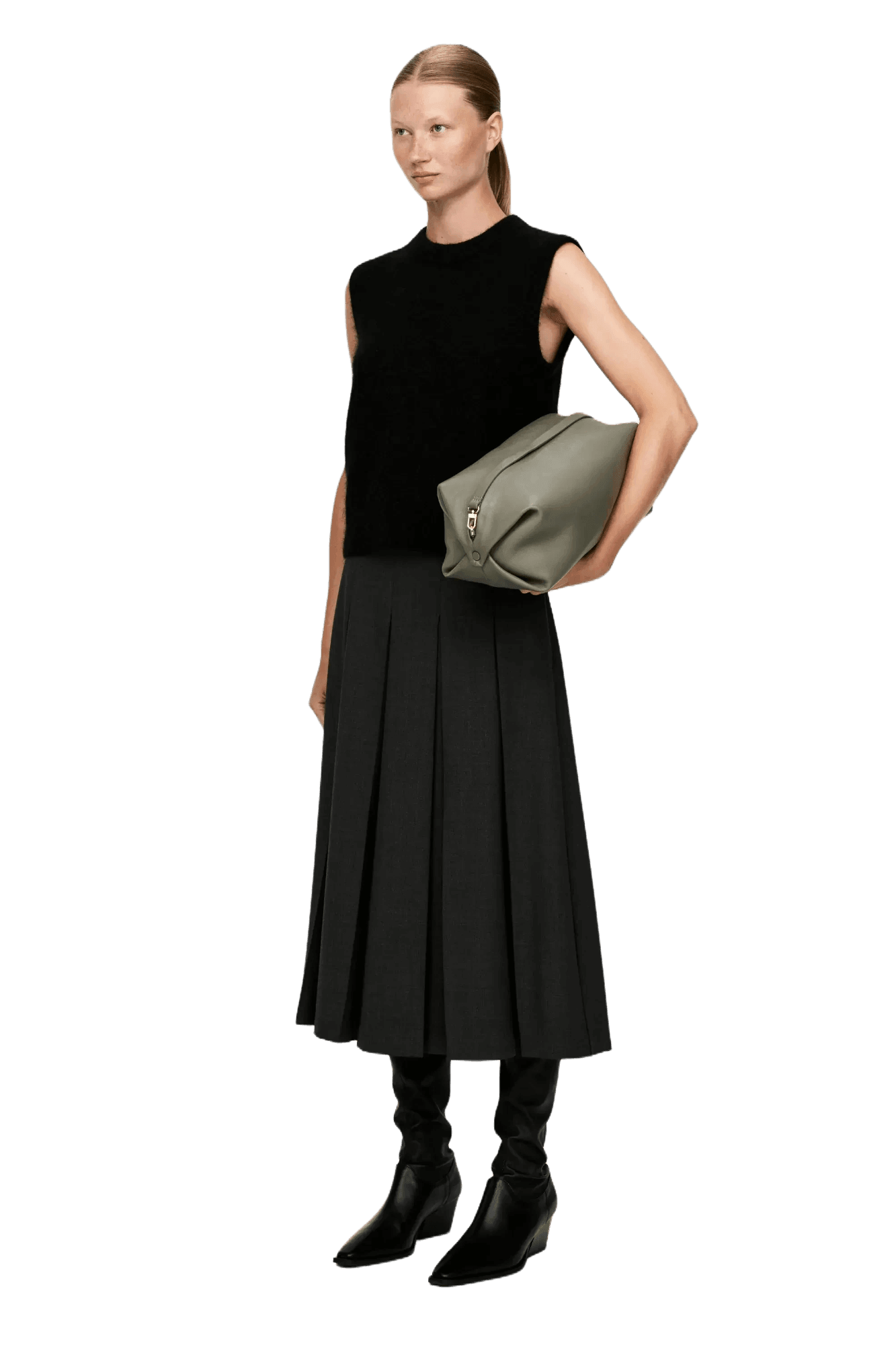 <tc>Arket</tc> Chaleco de mezcla de lana y alpaca para mujer