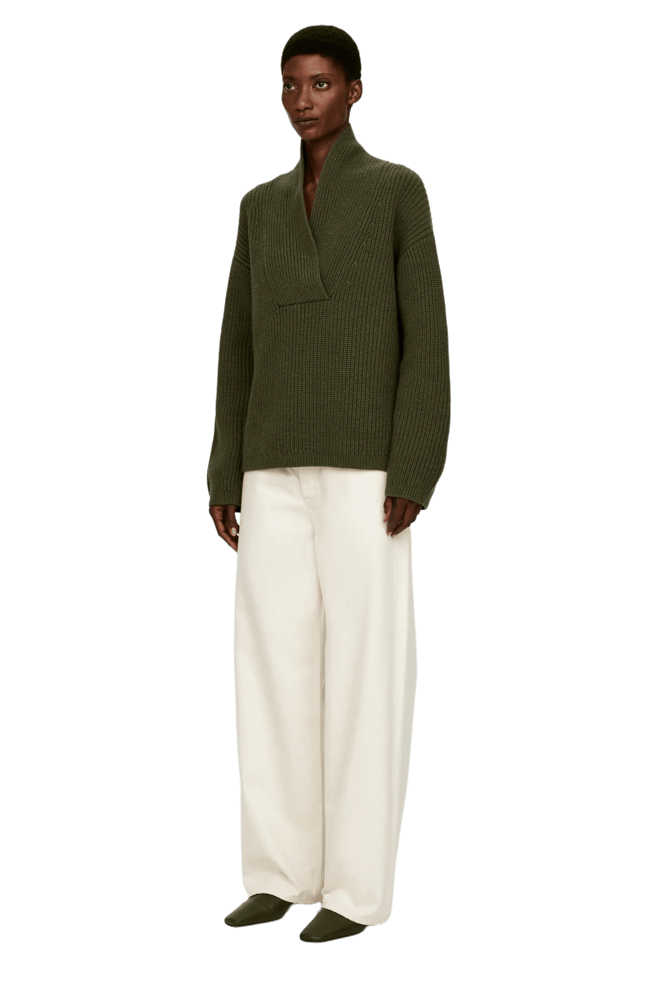 <tc>Arket</tc> Pull col châle pour femme