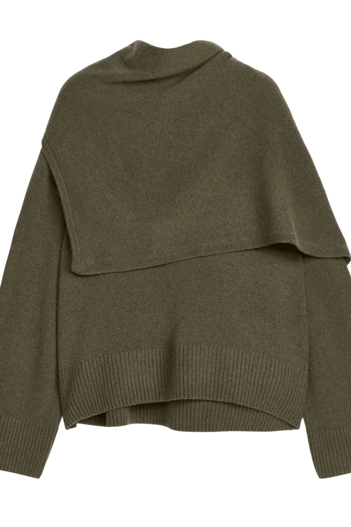 Arket Women's Wool Scarf Jumper