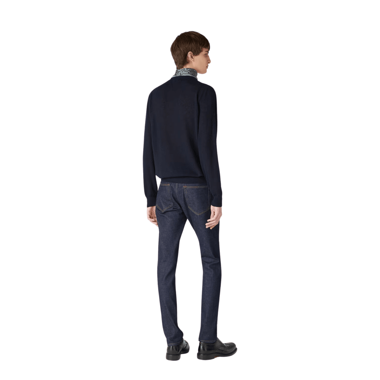 <tc>Loro Piana</tc> Jersey de cuello redondo Camino para hombre