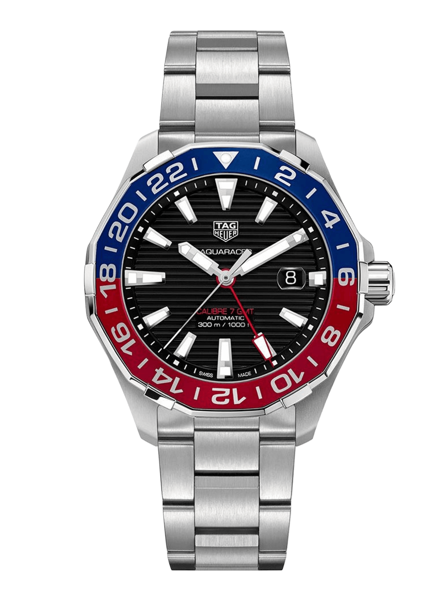 TAG Heuer Aquaracer Calibre 7 GMT Automatic 43mm Men's Watch – Kinship