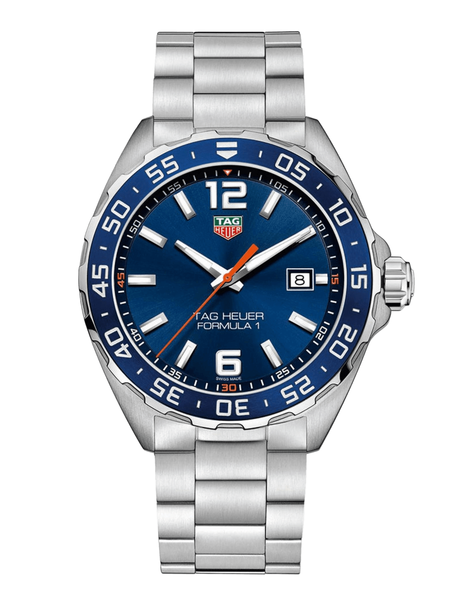 スポーツ選手 wwf1 TAG Heuer Formula 1 Quartz Men's Blue Steel 43mm Watch – Kinship JP
