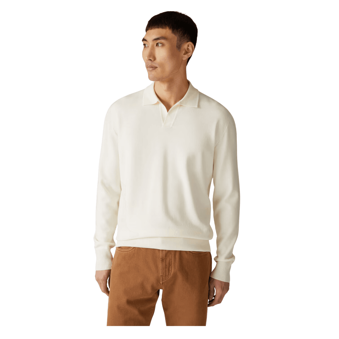 <tc>Loro Piana</tc> 男士無扣 Polo 衫