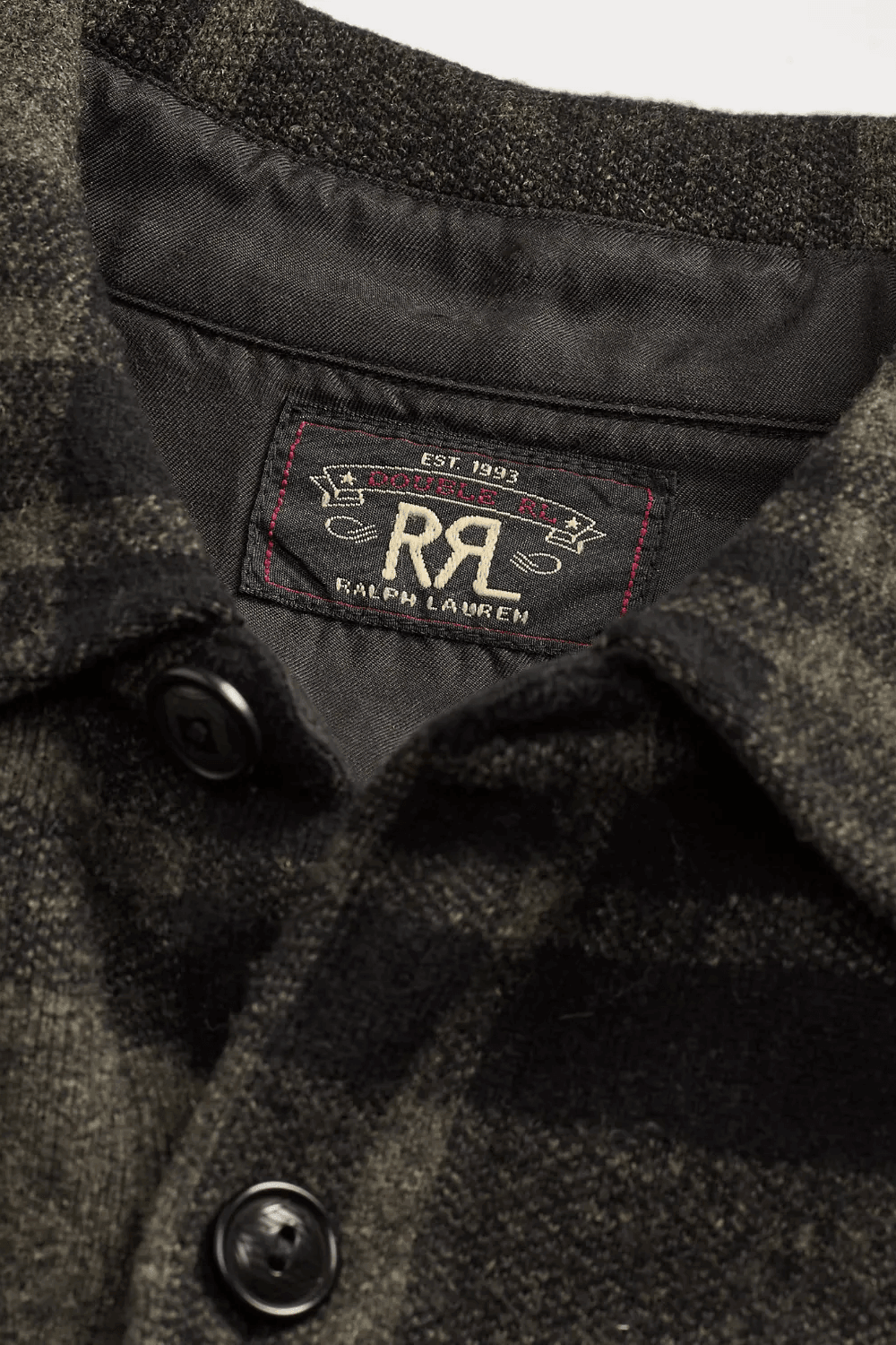 <tc>Ralph Lauren</tc> Suéter de trabajo de lana jacquard a cuadros para hombre
