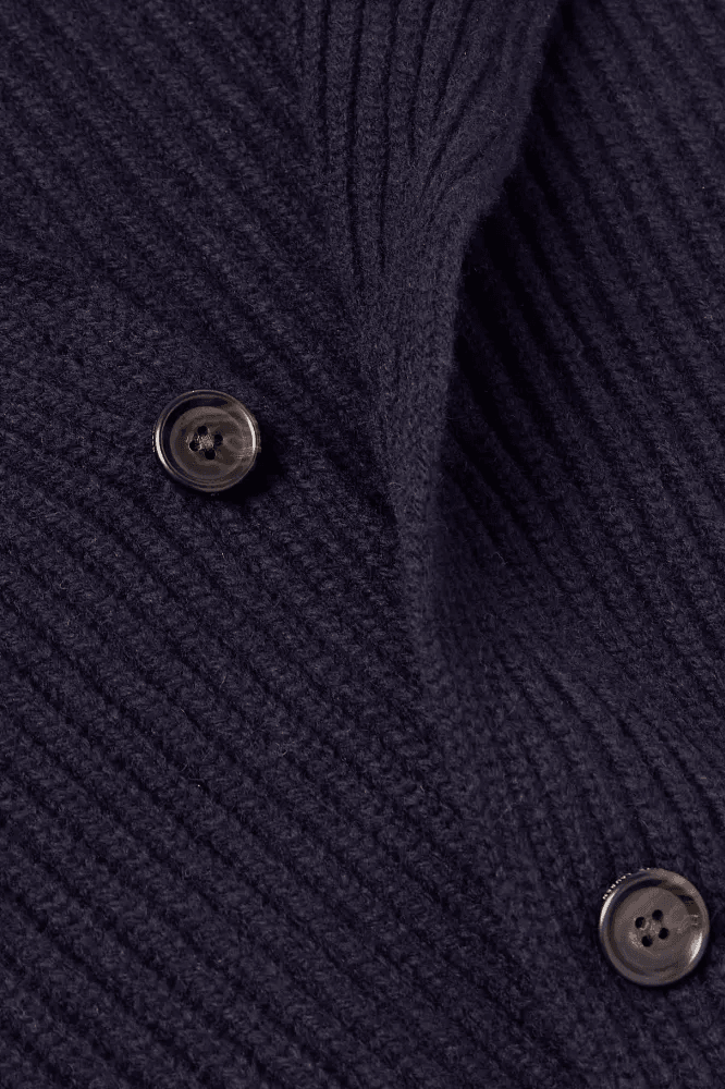 <tc>Ralph Lauren</tc> Cárdigan tipo blazer de mezcla de lana para hombre