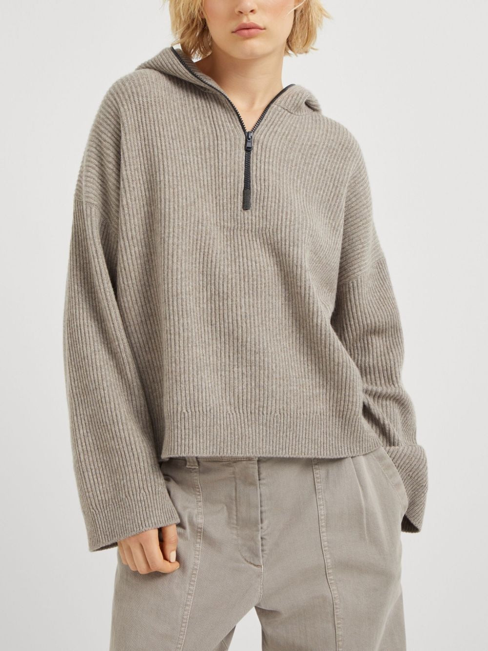 <tc>Brunello Cucinelli</tc> سترة كشمير رجالية