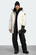 Canada Goose 男士Langford Heritage派克大衣黑标版
