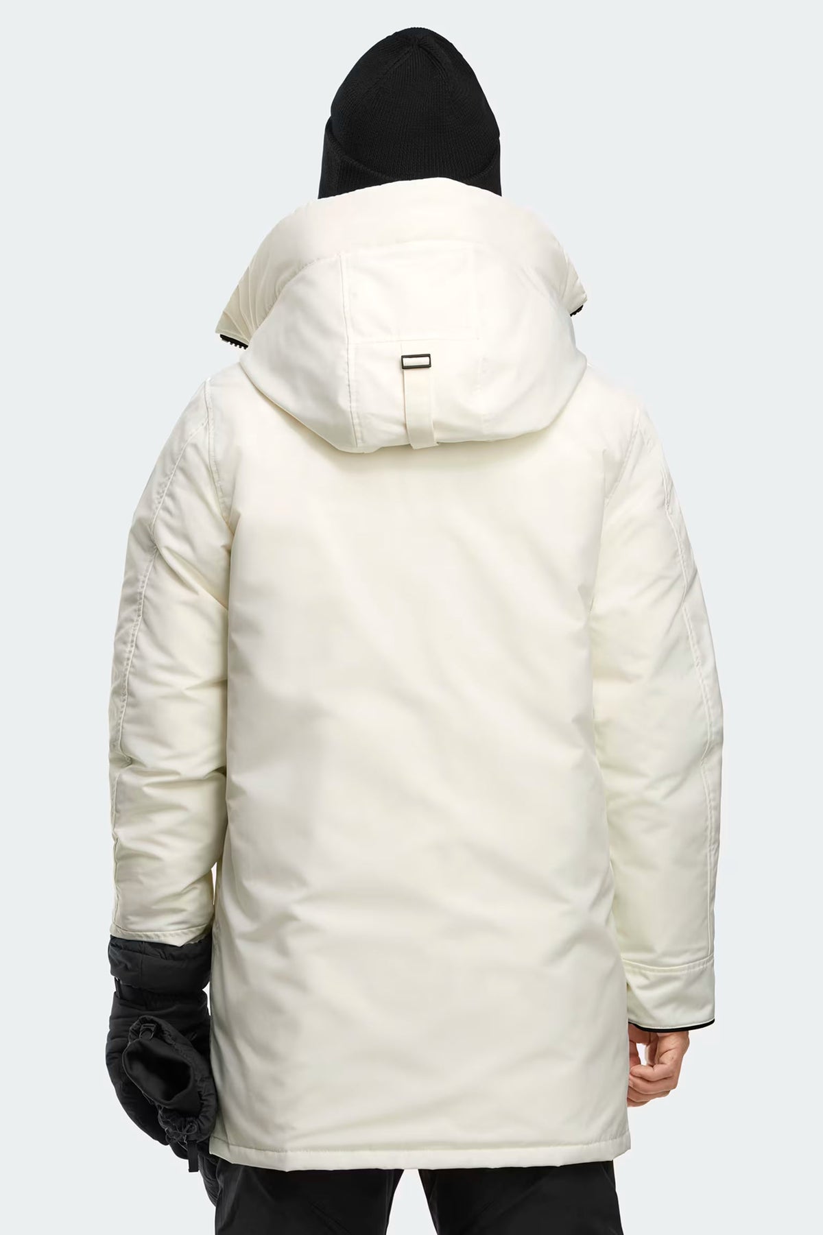 Canada Goose 男士Langford Heritage派克大衣黑标版