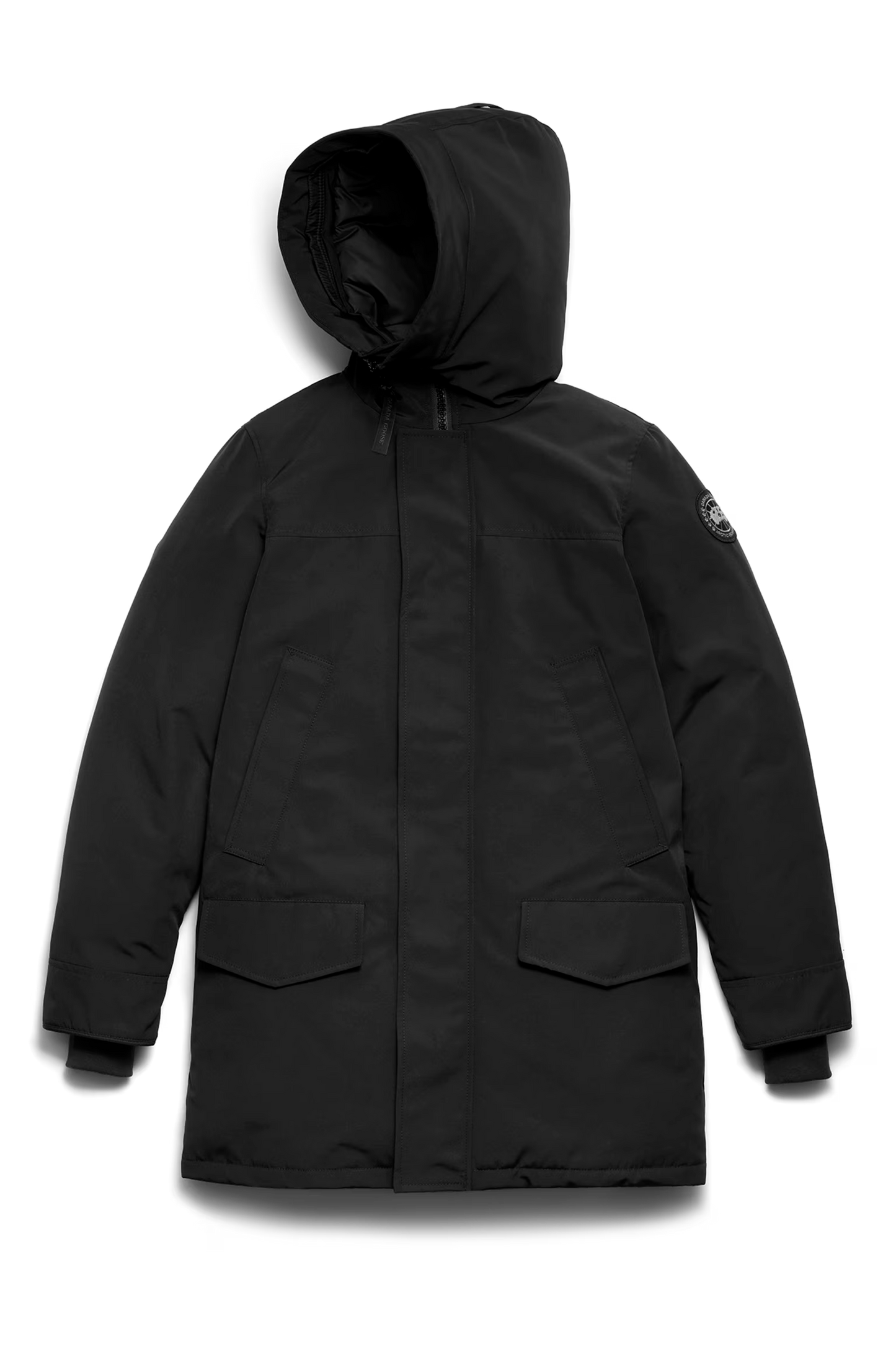 Canada Goose 男士Langford Heritage派克大衣黑标版