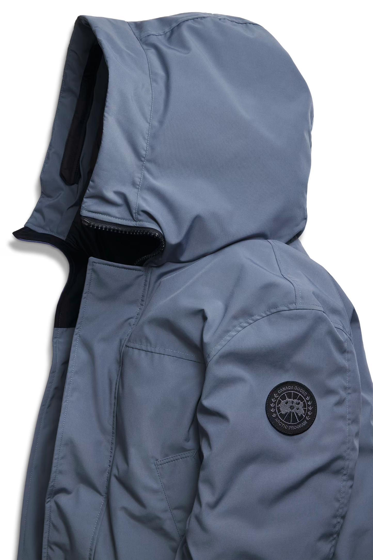 Canada Goose 男士Langford Heritage派克大衣黑标版