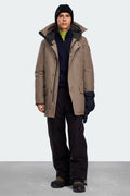 Canada Goose 男士Langford Heritage派克大衣黑标版