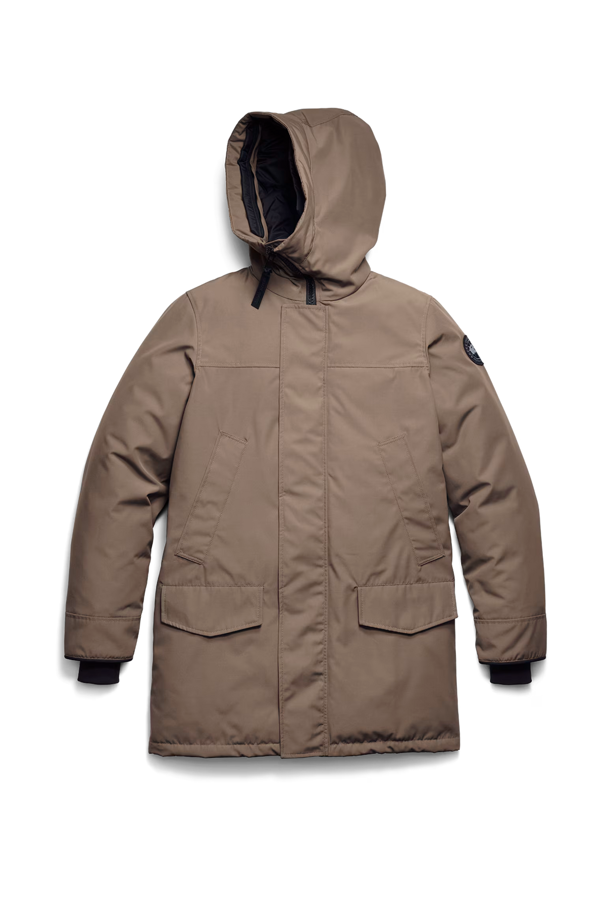 Canada Goose 男士Langford Heritage派克大衣黑标版