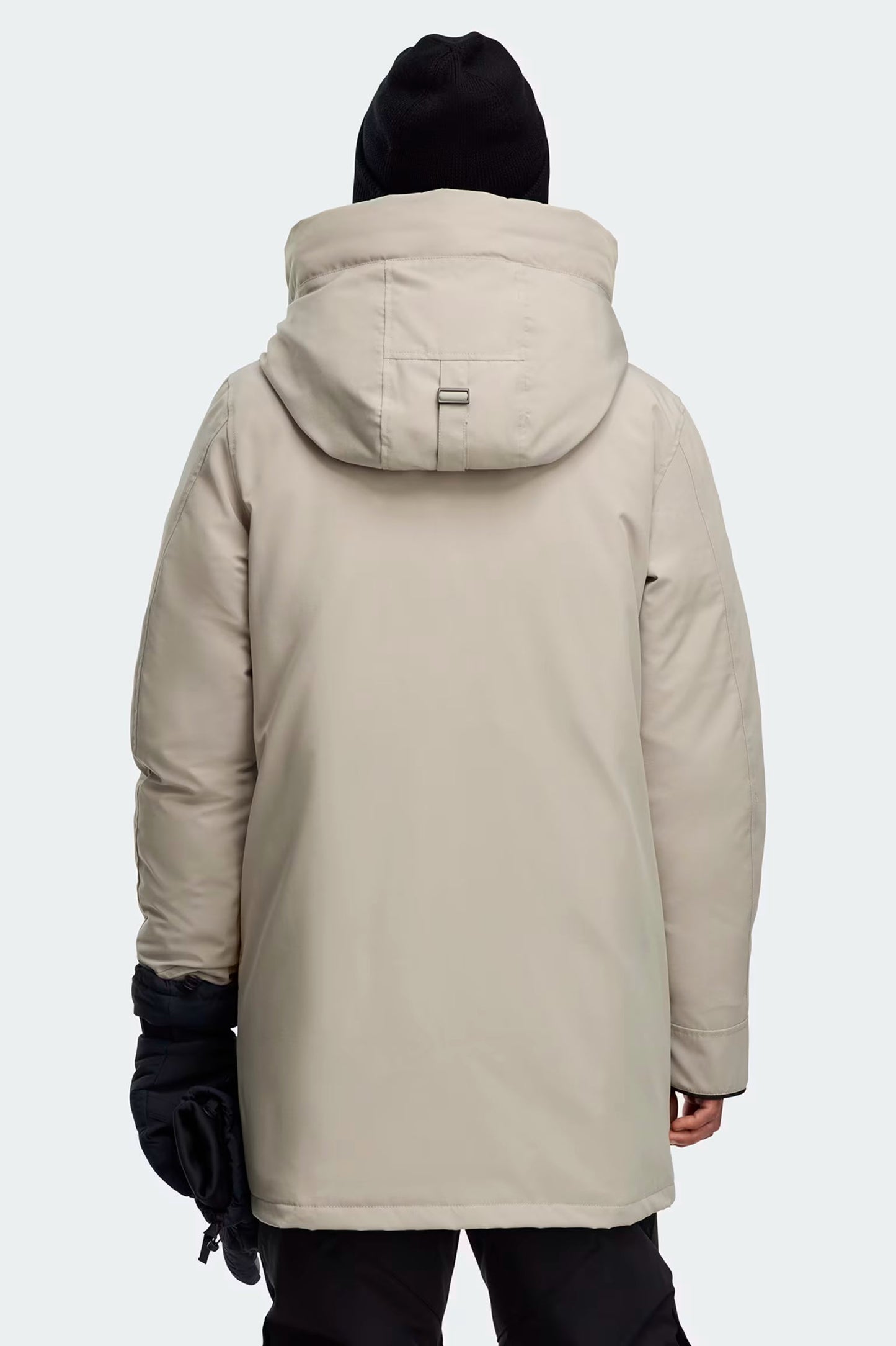 Canada Goose 男士Langford Heritage派克大衣黑标版