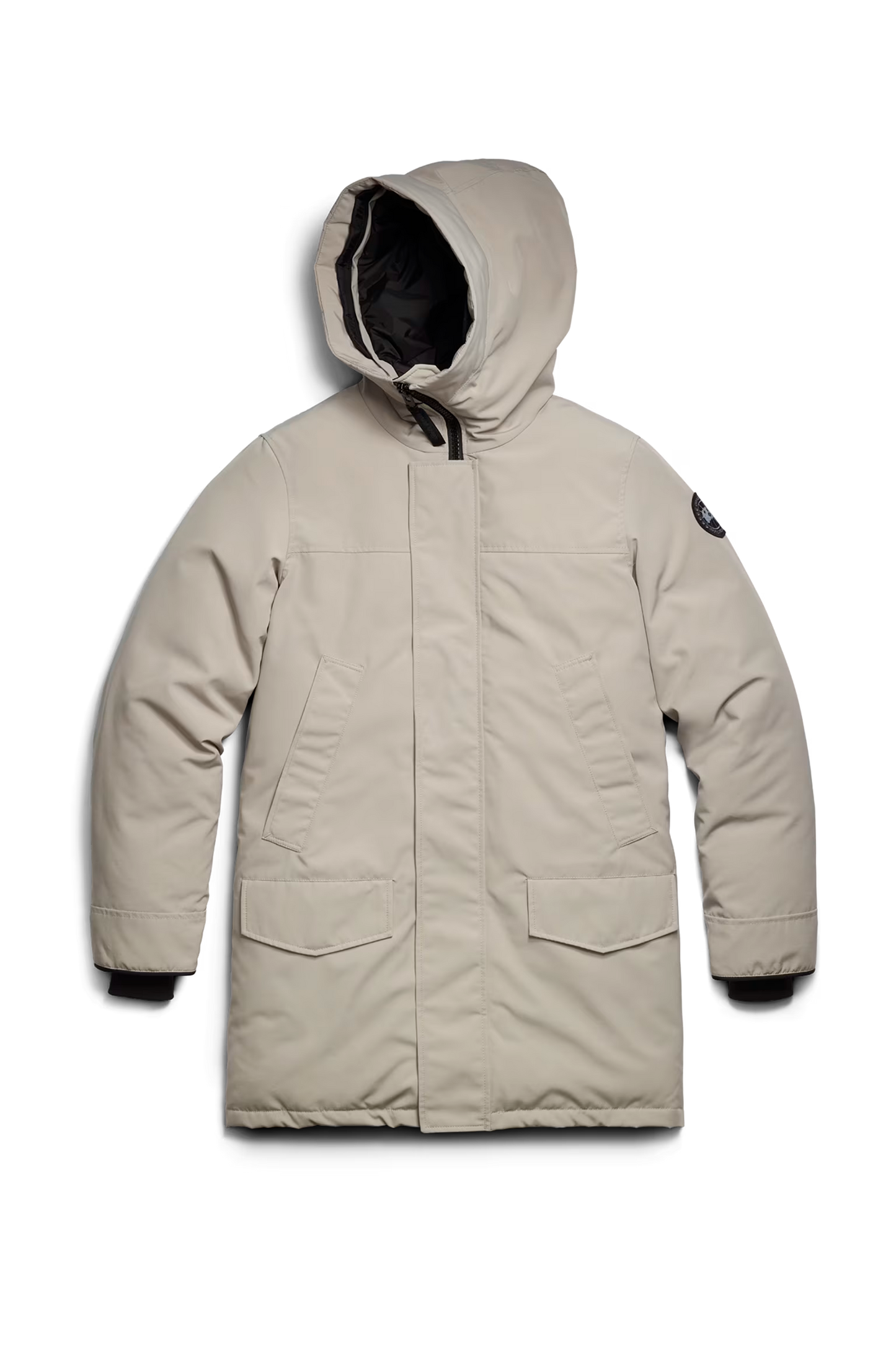 Canada Goose 男士Langford Heritage派克大衣黑标版