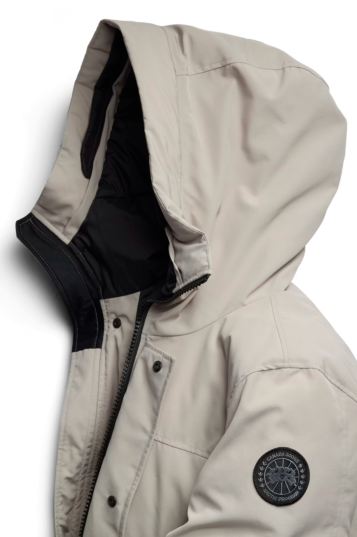 Canada Goose 男士Langford Heritage派克大衣黑标版